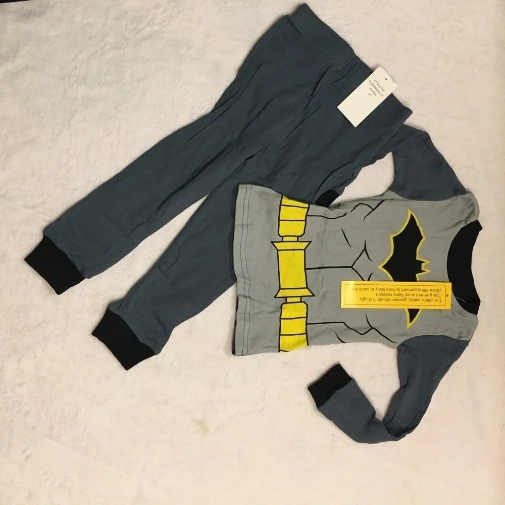 NWT Batman Pajamas Bundle 3T – 2‑Pack Cotton Pajama Sets‎ | Batman Superhero